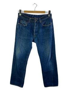 Levi’s Vintage Clothing◆ストレートパンツ/32/コットン/IDG/PC9-66501-0135/501XX/1996復刻/32×34