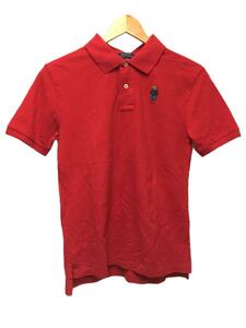 POLO RALPH LAUREN◆ポロシャツ/L/コットン/RED/0200011515