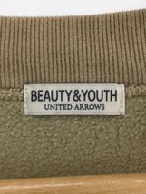 BEAUTY&YOUTH UNITED ARROWS◆スウェット/FREE/コットン/BEG_画像3