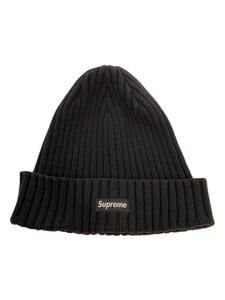 Supreme◆ニットキャップ/-/コットン/BLK/メンズ