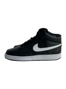 NIKE◆COURT VISION MID NN_コート ビジョン ミッド NN/27cm/BLK