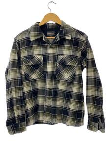 PENDLETON◆長袖シャツ/S/コットン/BLK/チェック/1475-5201