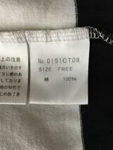 HYSTERIC GLAMOUR◆Tシャツ/FREE/コットン/WHT/ストライプ/0151CT08_画像4