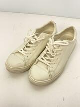 CONVERSE◆ローカットスニーカー/25.5cm/WHT/レザー_画像2