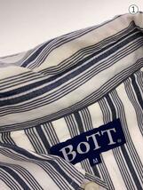 BoTT◆半袖シャツ/M/コットン/WHT/231BoTT07/Pullover Stripe S/SL Shirt/23ss_画像6