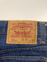 Levi’s◆ボトム/29/デニム/IDG/バレンシア製/501XX_画像4