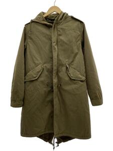 ALPHA INDUSTRIES◆モッズコート/M/コットン/KHK/無地/20097-921