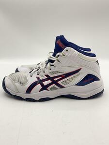 ASICS◆スポーツウェアー/-/WHT/1064A011/バスケットシューズ/DUNKSHOT/22cm