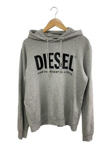 DIESEL◆パーカー/M/コットン/GRY