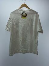 SAINT MICHAEL◆Tシャツ/XL/コットン/WHT/SM-S23-0000-110_画像2