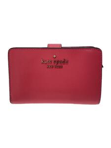 kate spade new york◆2つ折り財布/PVC/PNK/無地/レディース/WLR00128