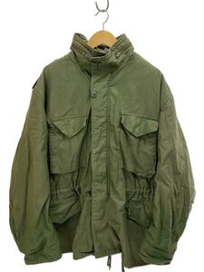 ALPHA INDUSTRIES◆ミリタリージャケット/-/コットン/KHK/無地