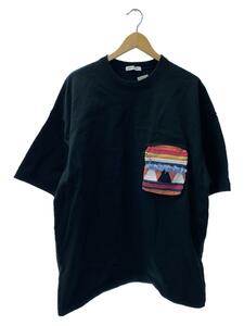 UNDERCOVER◆Tシャツ/3/コットン/BLK/無地/UP2C4805-1/23AW/トライバルブラシ