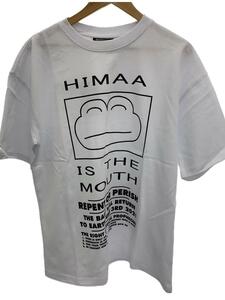 NISHIMOTO IS THE MOUTH/Tシャツ/L/コットン/WHT/プリント/NIMHM-01