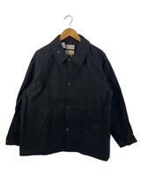 MARKAWARE◆TRAVELER COAT/3/コットン/BLK/無地/A23A-03BL02C_画像1