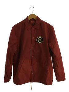 Supreme◆12AW/8 Ball Coaches Jacket/S/ナイロン/RED/コーチジャケット
