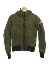 CANADA GOOSE◆DORE HOODY/ダウンジャケット/XS/ナイロン/KHK/2219L_画像1