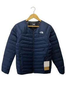 THE NORTH FACE◆THUNDER ROUNDNECK JACKET_サンダーラウンドネックジャケット/L/ナイロン/NVY