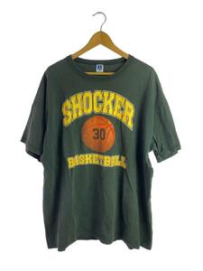 RUSSELL ATHLETIC◆80s/USA製/Tシャツ/XXL/コットン/GRN