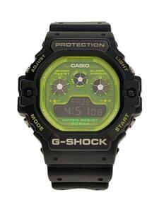 CASIO◆クォーツ腕時計_G-SHOCK/デジタル/ラバー/GRN/BLK