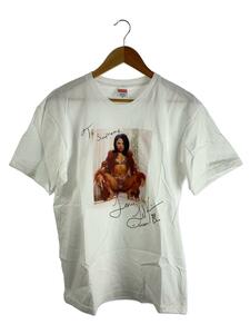 Supreme◆22SS/Lil Kim Tee/Tシャツ/M/コットン/WHT