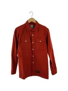 WTAPS◆長袖シャツ/S/コットン/RED/162gwdt-shm06