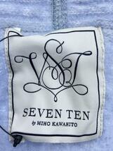 SEVEN TEN by MIHO KAWAHITO◆カーディガン(厚手)/M/ウール/BLU/6A204_画像3