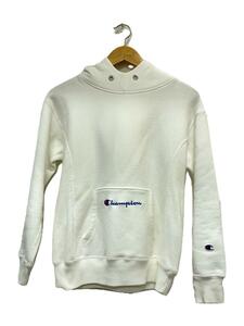 Champion◆パーカー/M/コットン/WHT/無地/CW-Q110