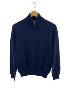 POLO RALPH LAUREN◆ポロラルフローレン/セーター(厚手)/M/コットン/ネイビー/710615696001