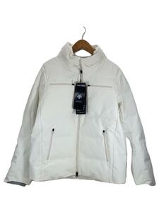 DESCENTE◆MIZUSAWA DOWN JACKET/VARIANT-R2/L/ポリエステル/WHT/DAMQGK35U