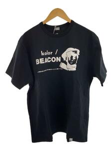 kolor / BEACON◆23SS/Tシャツ/2/コットン/BLK/23WBM-T06236
