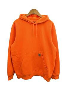 Carhartt◆Loose Fit Midweight Pullover Hoodieパーカー/L/コットン/ORN/TS0121-M