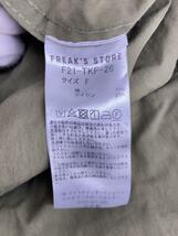 FREAK’S STORE◆モッズコート/FREE/コットン/KHK_画像4