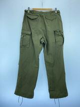 MILITARY◆M-51/TALONジップ/カーゴパンツ/M/コットン/KHK_画像2