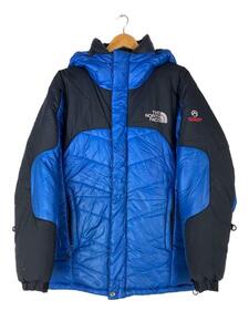 THE NORTH FACE◆DOUBLE X ACONCAGUA PARKA/ダウンジャケット/L/ナイロン/ブルー/ND18600