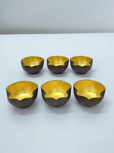 たち吉◆和食器その他/6点セット/GLD/清水焼