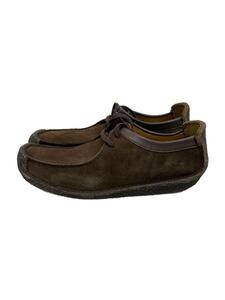 Clarks◆Wallabees/UK5.5/BRW/スウェード