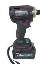 makita◆インパクトドライバー TD001GDXAP バッテリBL4025×2本・充電器DC40RA_画像2