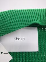 stein◆23ss/Oversized Waffle Knit/セーター(薄手)/S/ポリエステル/GRN/st.540_画像3