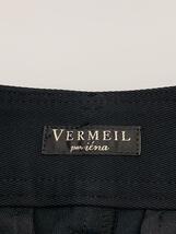 VERMEIL par iena◆23AW/アセテートメンカルゼAラインスカート/38/BLK/無地/23060938102030_画像4