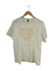 HUMAN MADE◆Tシャツ/-/コットン/WHT