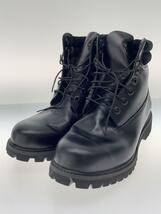 Timberland◆6 IN DOUBLE COLLAR BOOT/レースアップブーツ/28cm/ブラック/A14JT_画像2