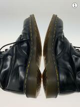 Dr.Martens◆ブーツ/US9/BLK/8ホール/踵ソール減り_画像6