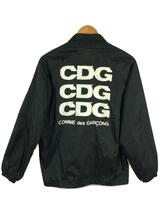 GOOD DESIGN SHOP COMME des GARCONS◆CDG/コーチジャケット/ジャケット/S/ナイロン/BLK/IH-J002_画像2