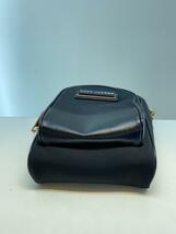 MARC JACOBS◆nylon mini crossbody/ショルダーバッグ/ナイロン/BLK/無地_画像4