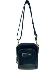 MARC JACOBS◆nylon mini crossbody/ショルダーバッグ/ナイロン/BLK/無地