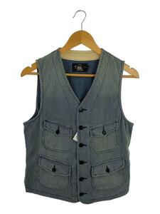 RRL◆ベスト/XS/コットン/IDG/ストライプ/7259991RWILK/WILKES VEST