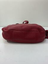 MICHAEL KORS◆ショルダーバッグ/レザー/RED/無地/35F5GBFL2L_画像4