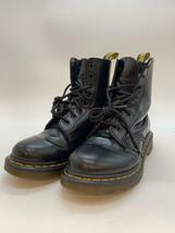 Dr.Martens◆レースアップブーツ/UK4/BLK/レザー_画像2