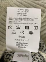 STUSSY◆セーター(厚手)/S/アクリル/BEG/無地/117078_画像4